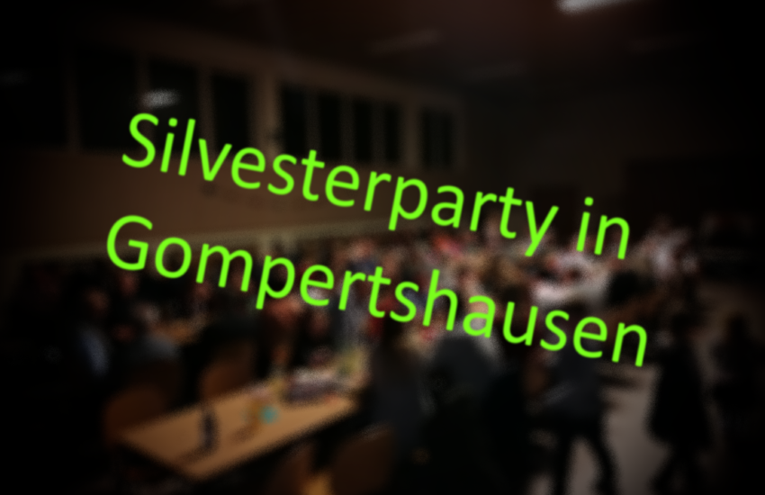 Silvesterparty in Gompertshausen